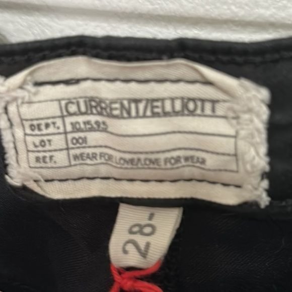 Current/Elliott The Soho Zip Stiletto Skinny Jeans Size 28 - Picture 8 of 10